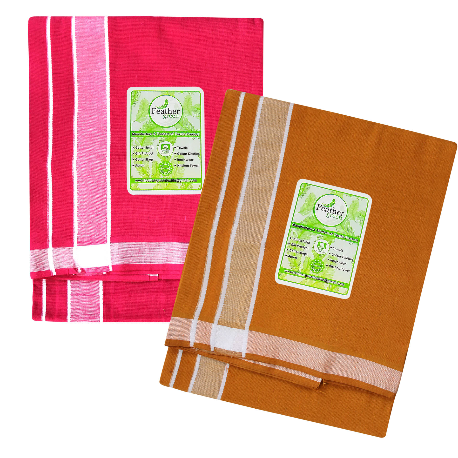 Feather Green Multi Dhoti Feather Green Multi Dhoti