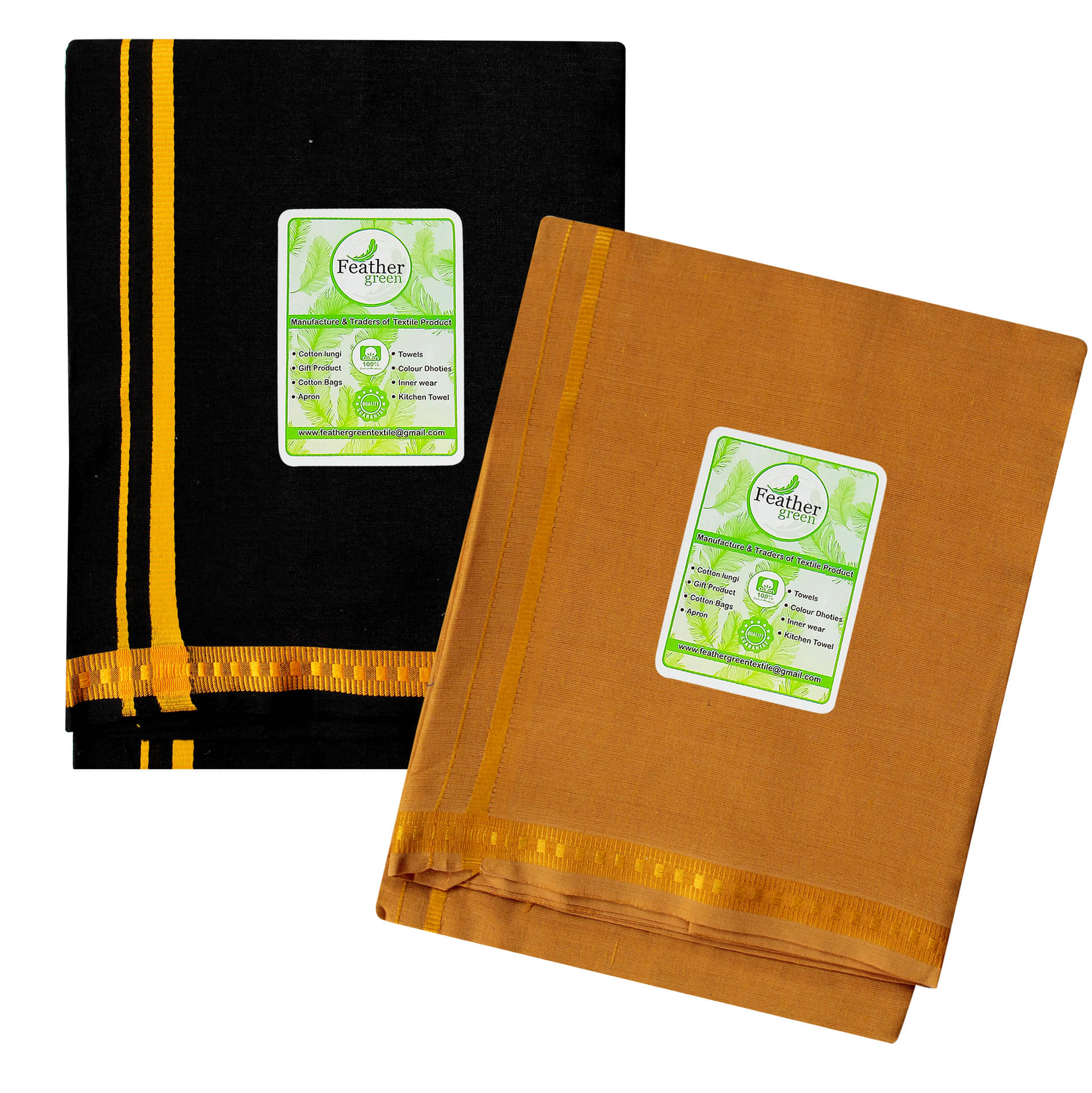 Feather Green Multi Dhoti     			Feather Green Multi Dhoti