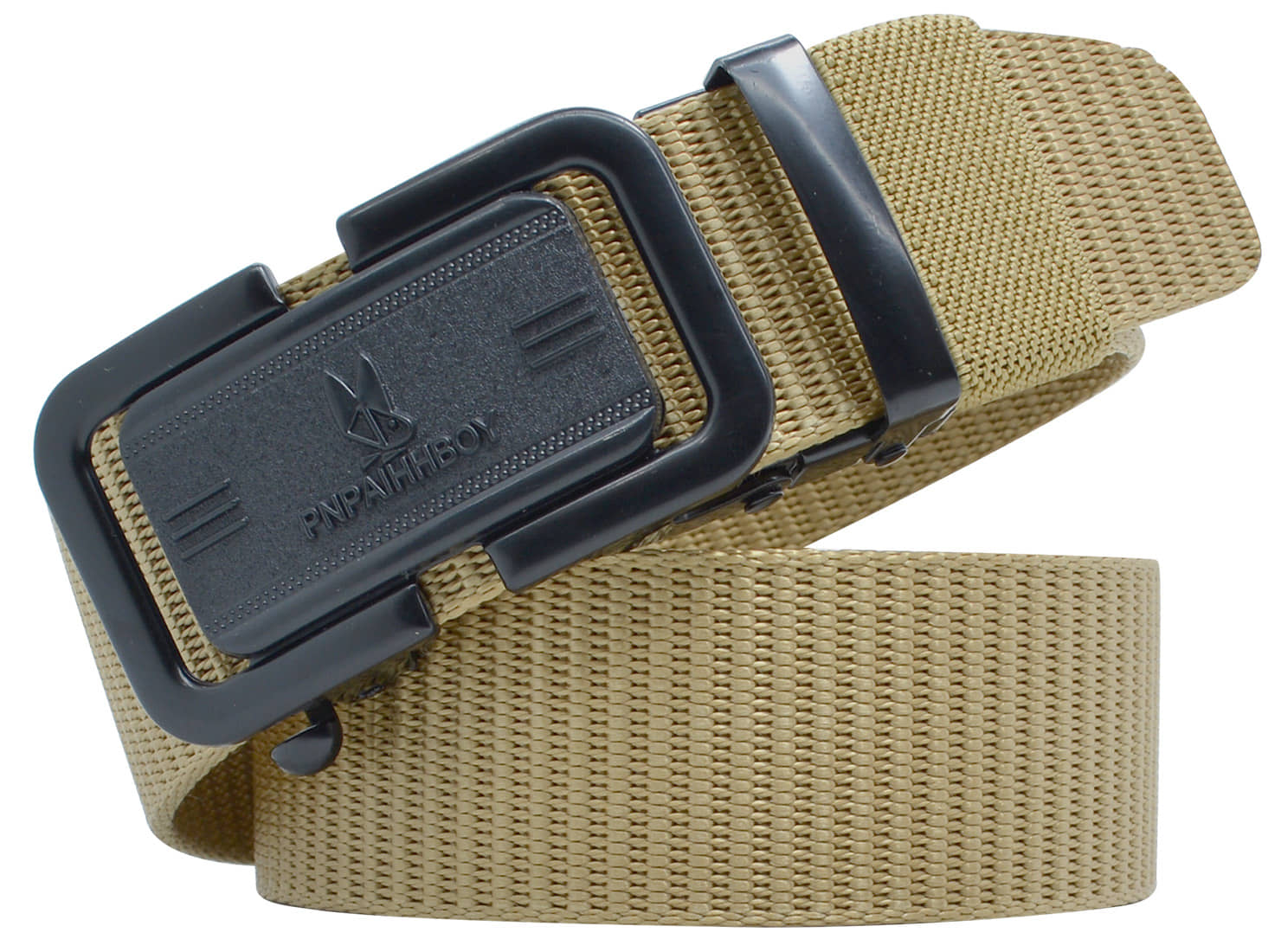 Loopa Beige Nylon Casual Belt Pack of 1