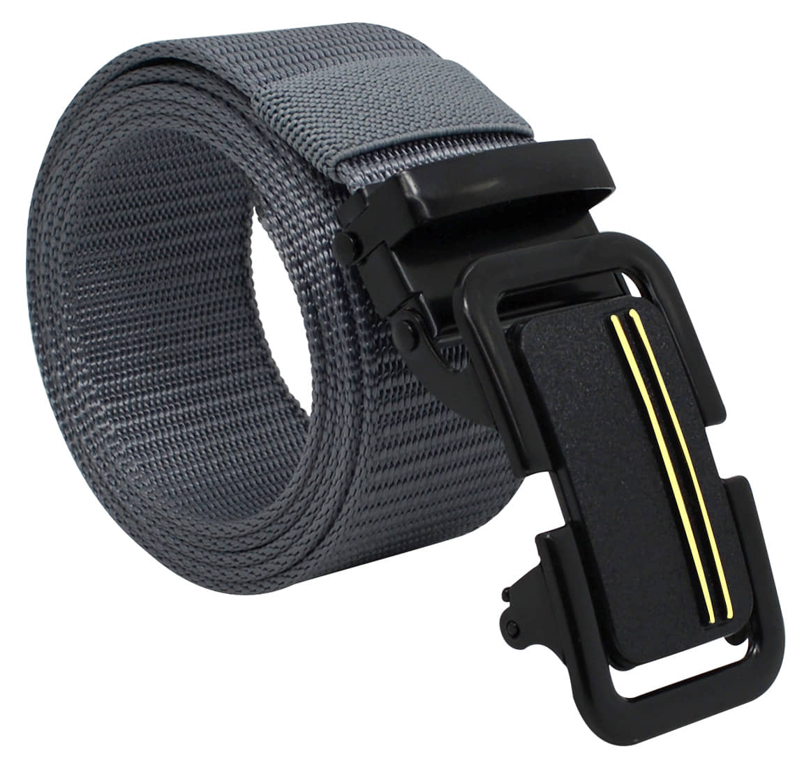 Loopa Gray Nylon Casual Belt Pack of 1