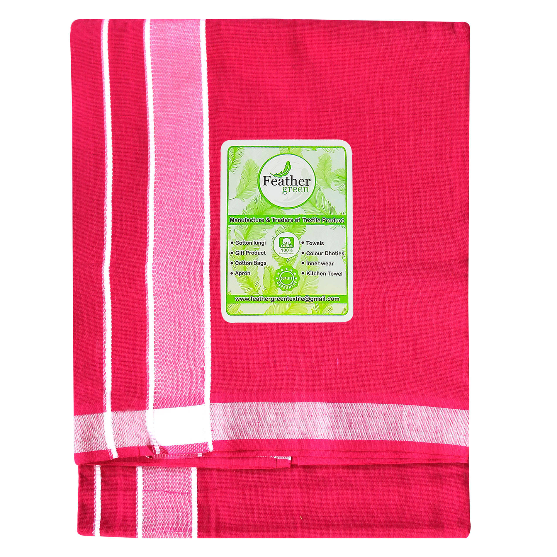 Feather Green Multi Dhoti Feather Green Multi Dhoti