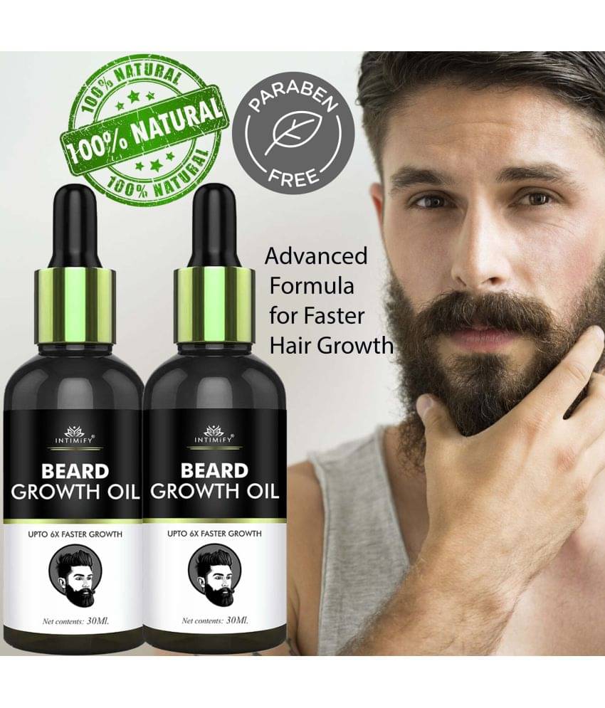     			Intimify Beard Growth Oil Hair Serum 30 mL Pack of 2