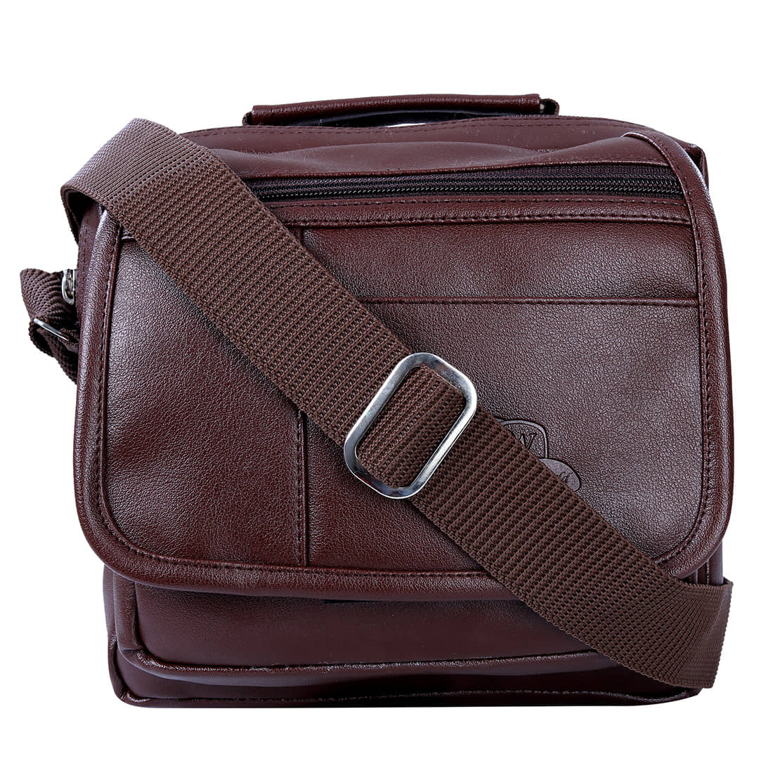 Leather World - Brown Solid Messenger Bags - Handbags | Buy online on ZillyBuy