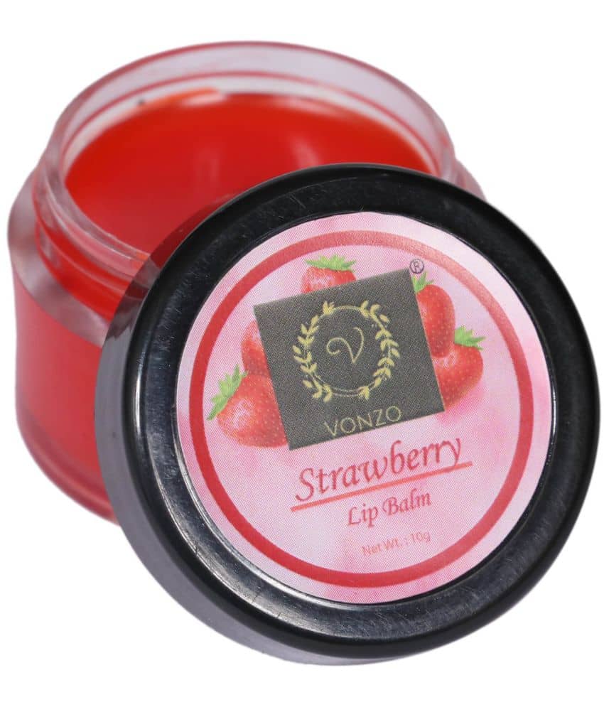 VONZO Strawberry Lip Balm Red 10