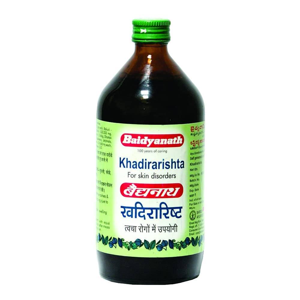 Baidyanath Khadirarishta Liquid 450 Ml Baidyanath Khadirarishta Liquid 450 Ml