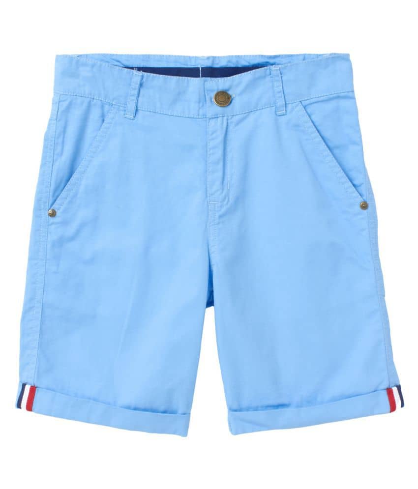 Cub Mcpaws Pack of 1 Cotton Blend Shorts For Boys ( Sky Blue ) - Shorts | Buy online on ZillyBuy
