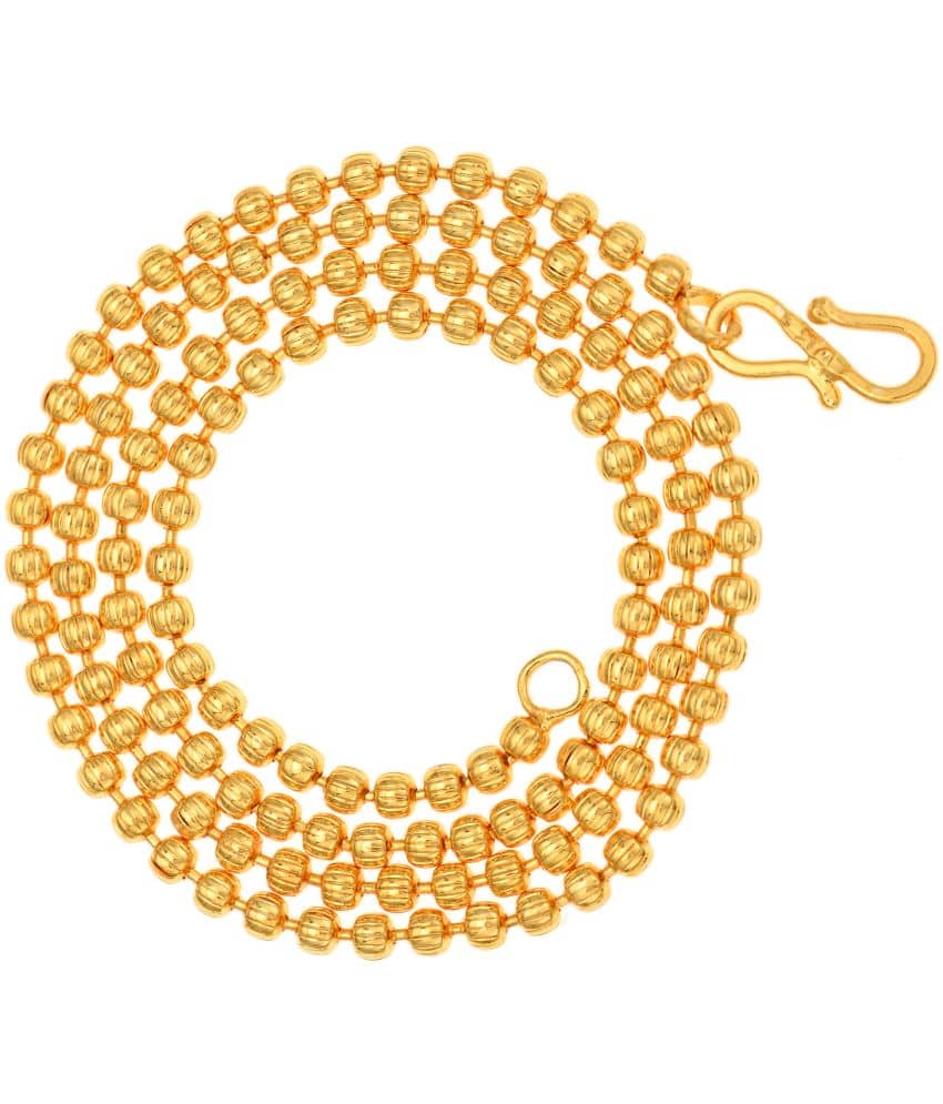 AanyaCentric Gold Plated 28 Inches Chain