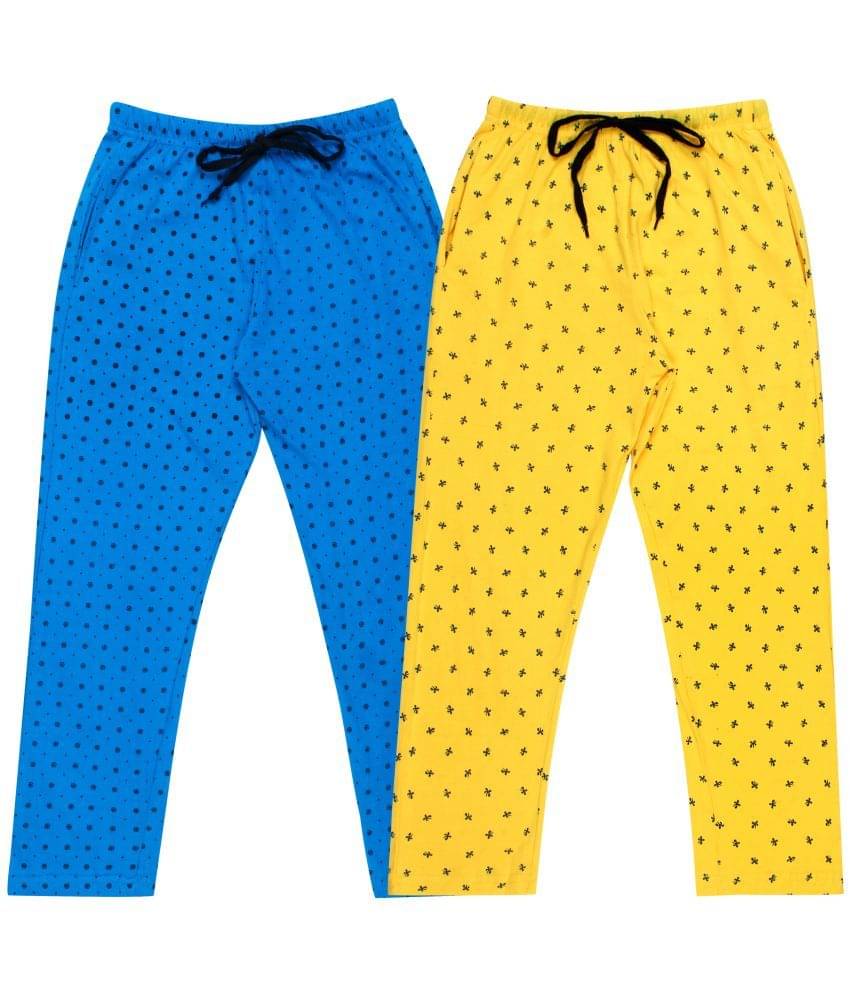     			Diaz Pack of 2 Boys Cotton Trackpant ( Multi )