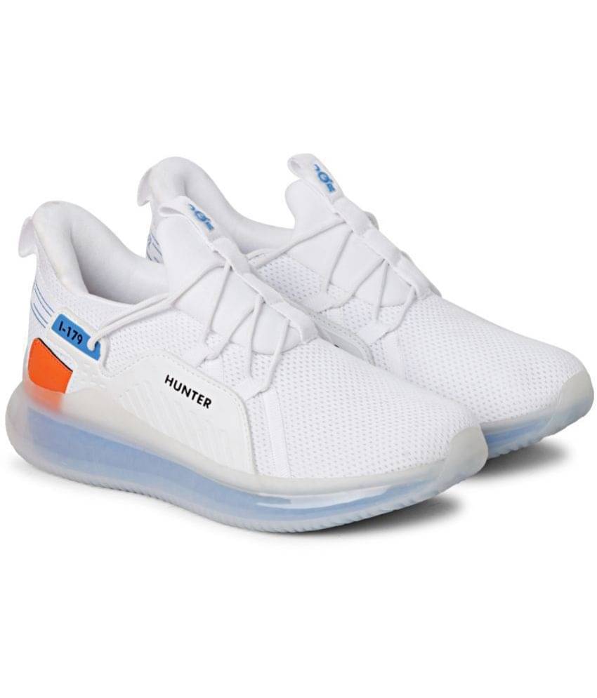 JQR White Men's Sports Running Shoes JQR White Men's Sports Running Shoes