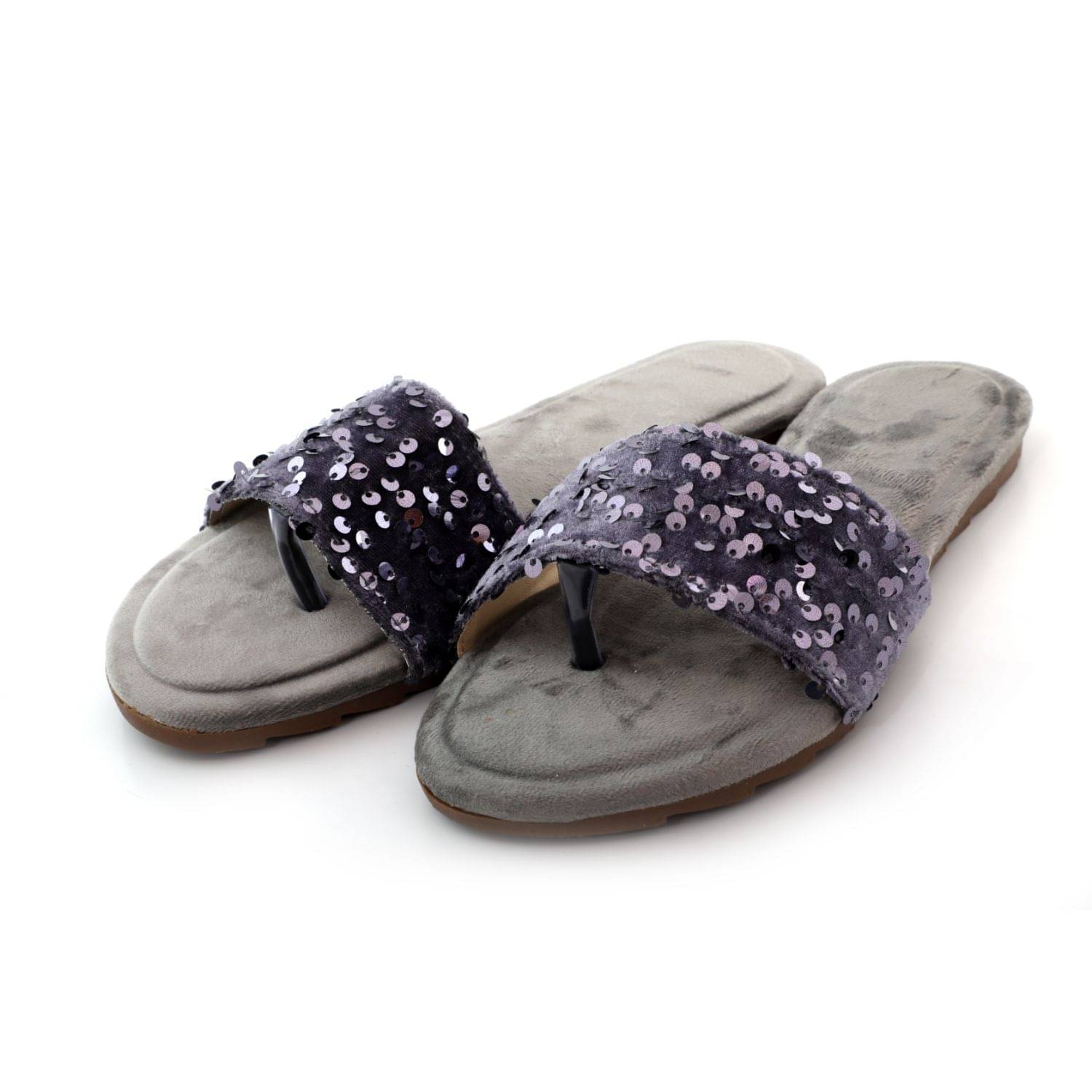     			Anjaneya Creations Gray Flats