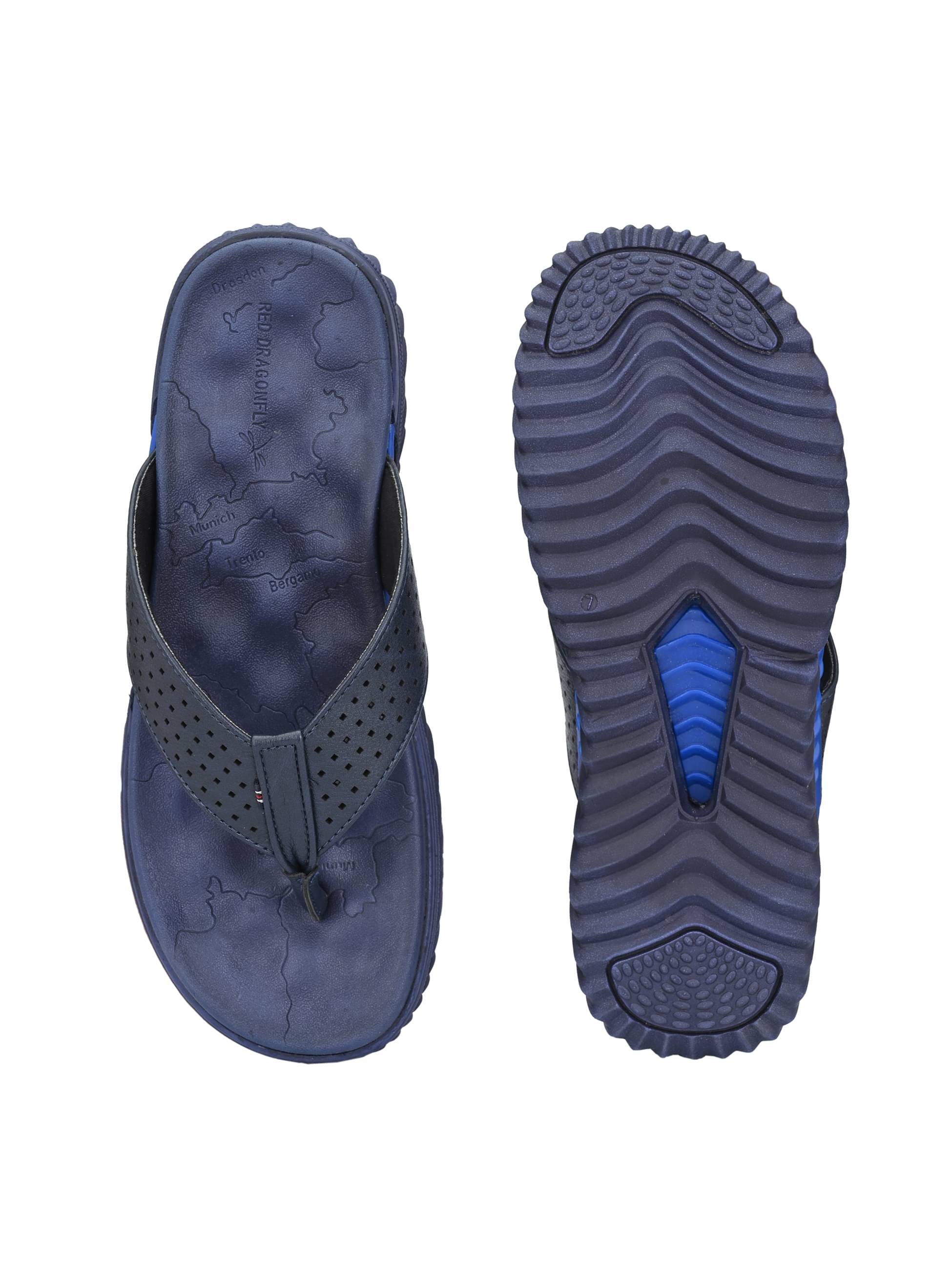 Big Fox Blue Flip Flops - Image 3