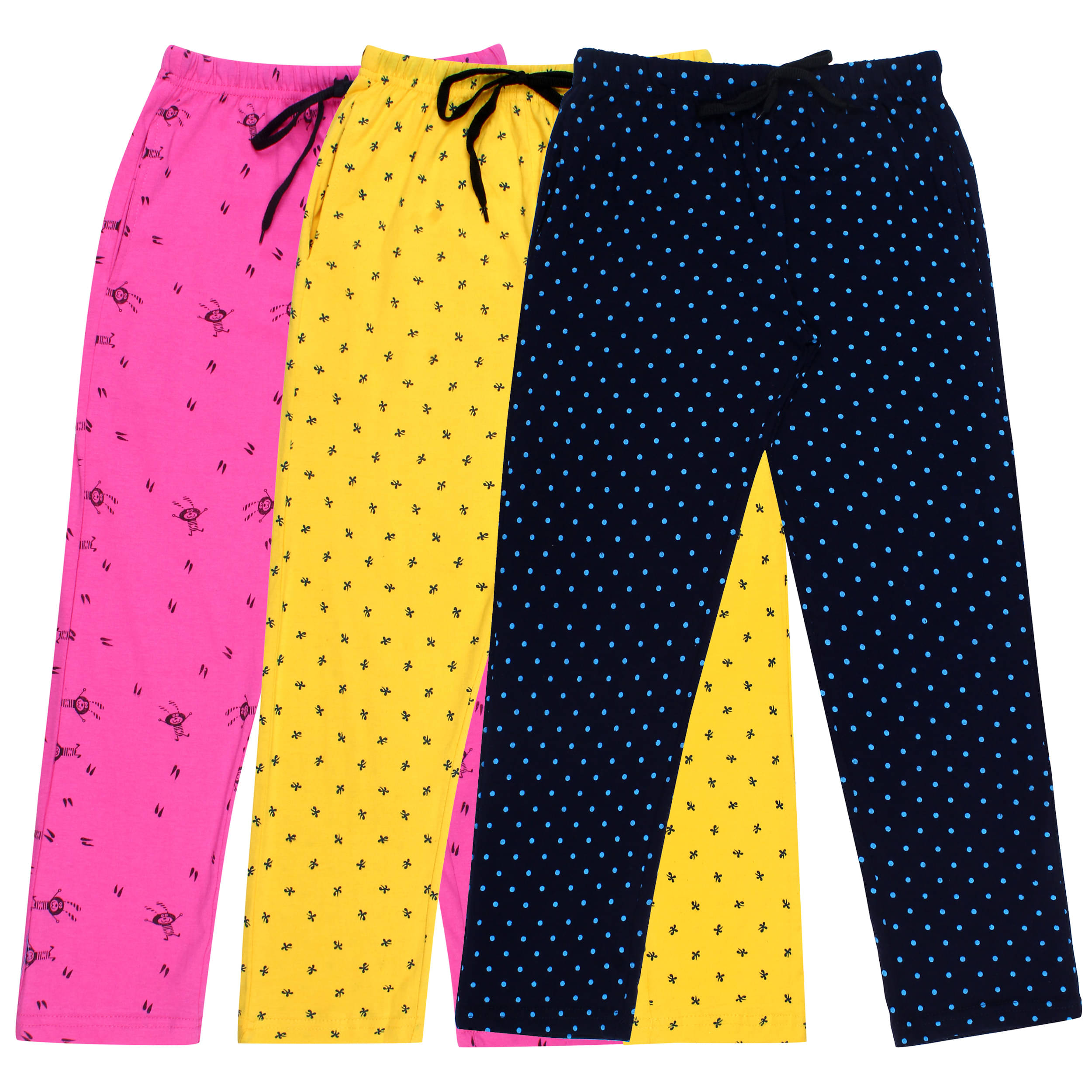     			Diaz Pack of 3 Boys Cotton Trackpant ( Multi Color )