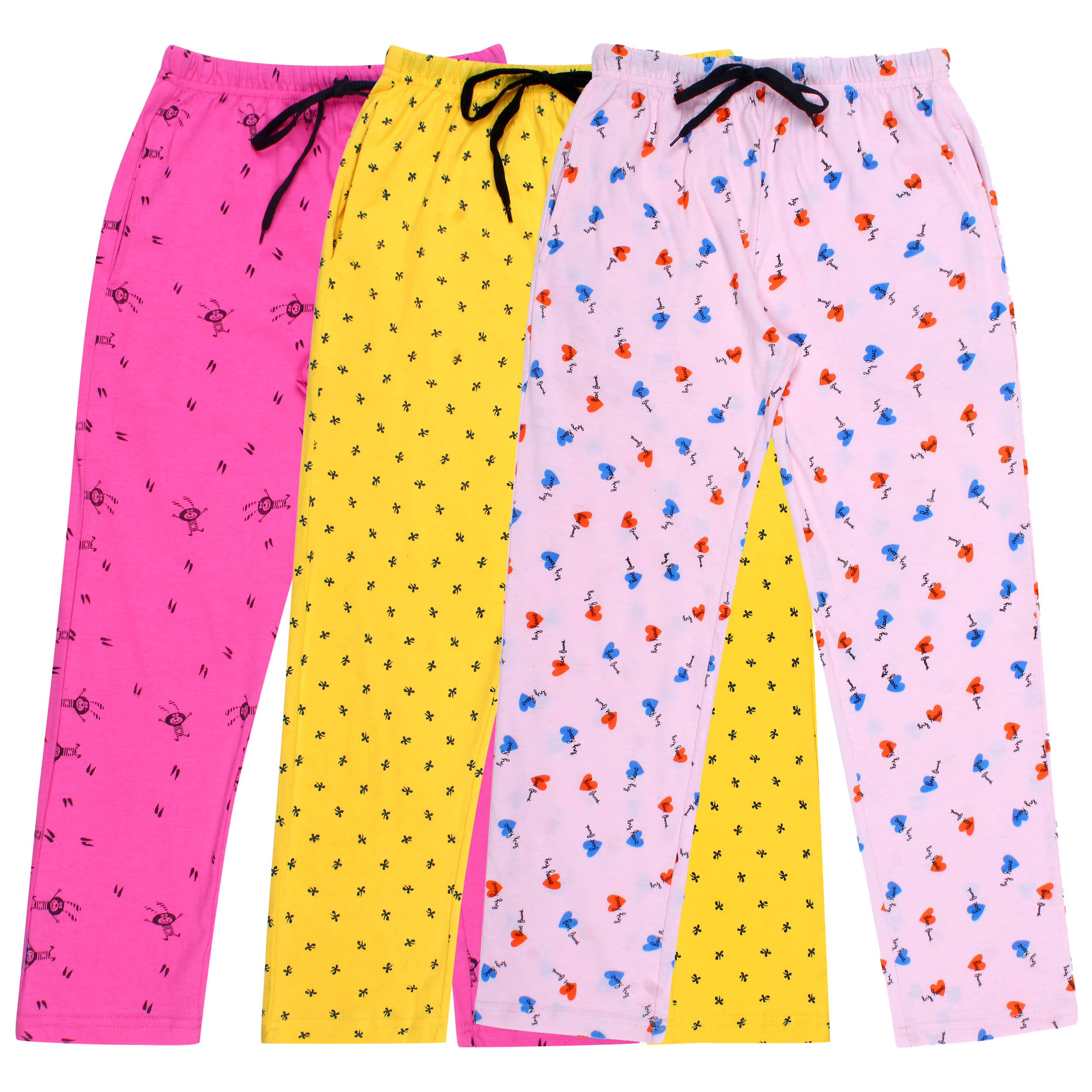 Diaz Pack of 3 Boys Cotton Trackpant ( Multi Color ) - Track Pants | Buy online on ZillyBuy