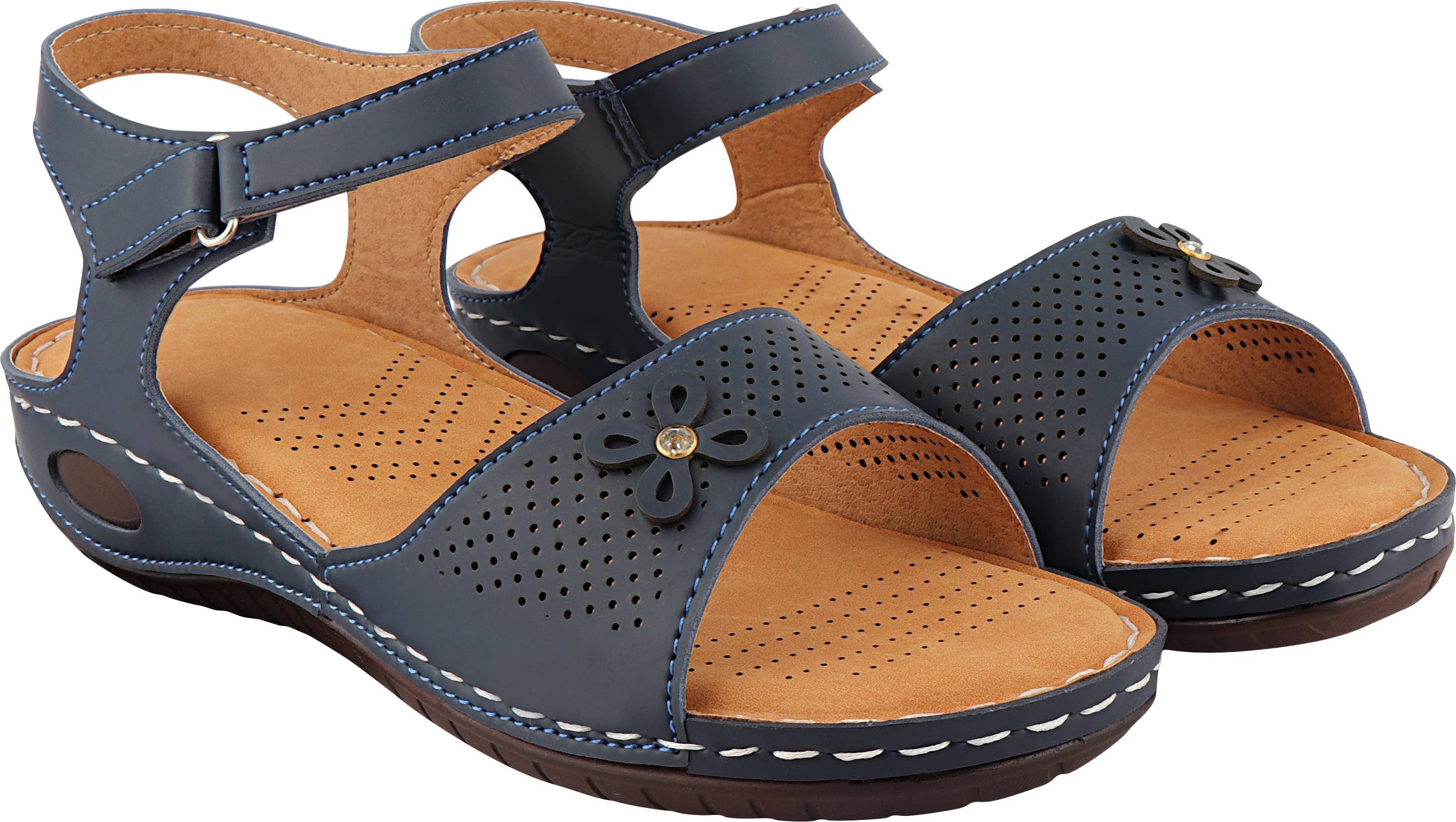     			Shoetopia - Blue Women's Flats