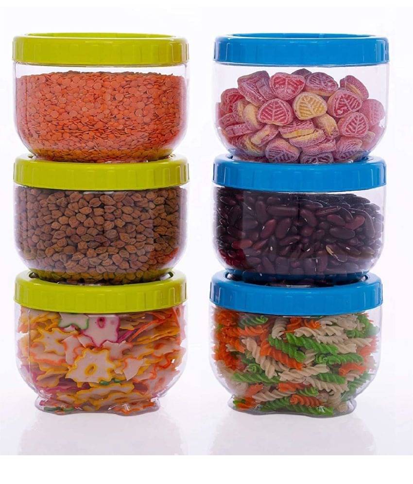     			VRISTO Spice Container Plastic Food Container Set of 6 300 mL