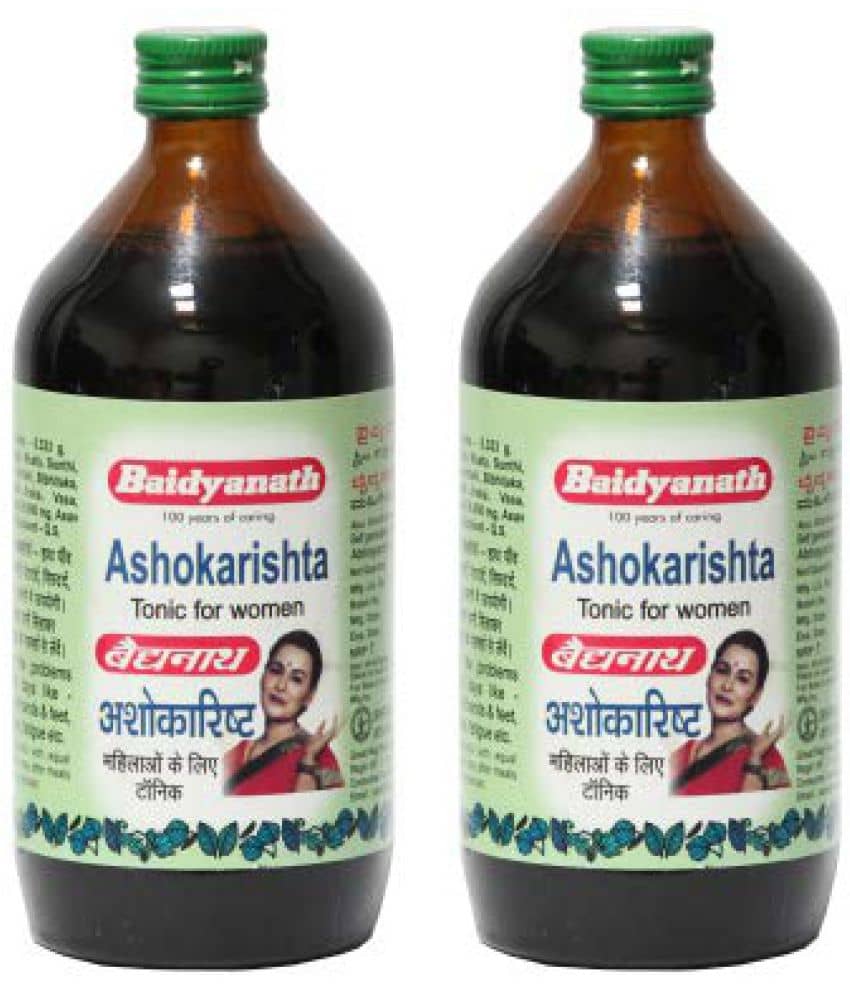 Baidyanath Ashokarishta Asava Liquid 220 Ml Pack of 2