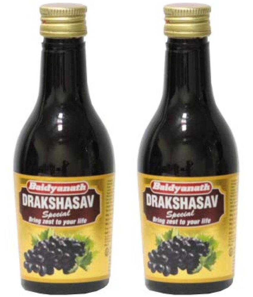 Baidyanath Drakshasava I Ayurvedic Tonic Liquid 180 Ml Pack of 2 Baidyanath Drakshasava I Ayurvedic Tonic Liquid 180 Ml Pack of 2