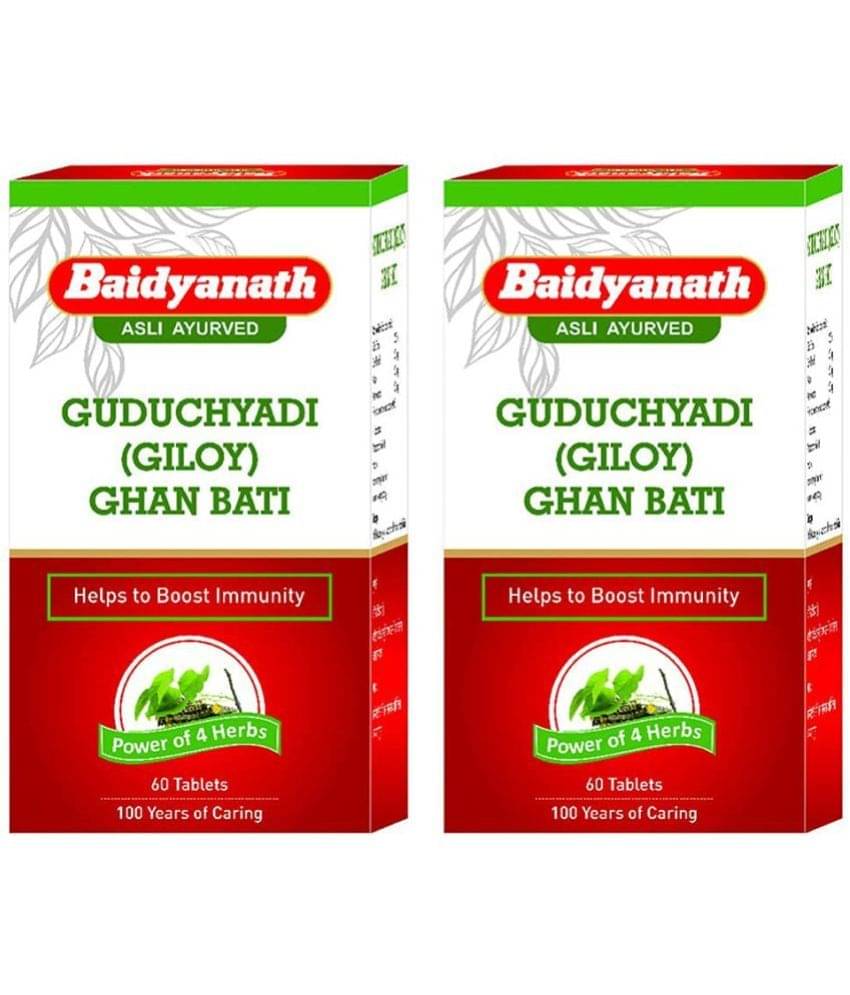     			Baidyanath Guduchyadi Giloy Ghan Bati Tablet 60 No.S Pack of 2