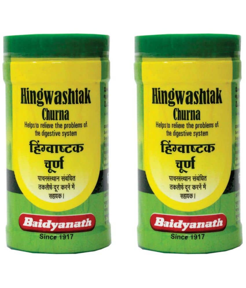 Baidyanath Hingwashtak Churna Powder 60 Gm Pack of 2