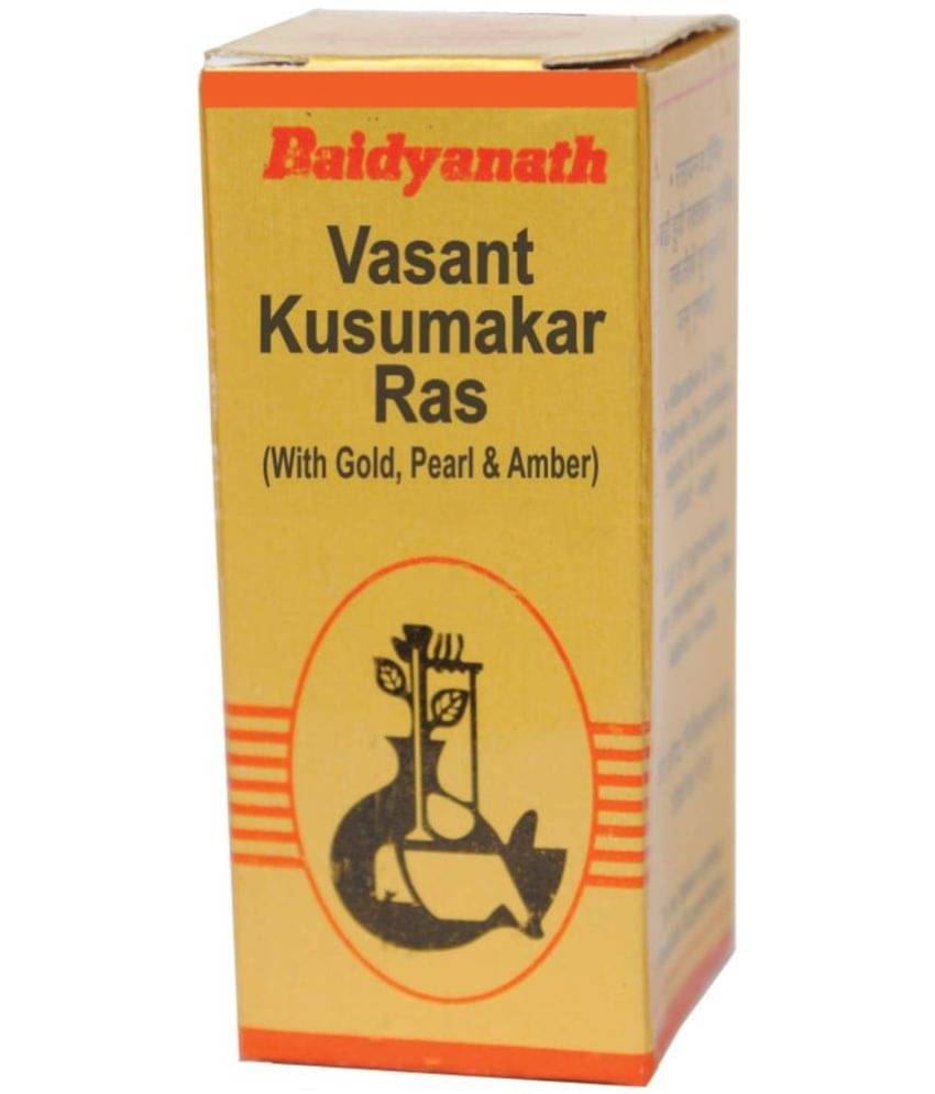     			Baidyanath Vasant Kusumakar Ras Tablet 30 No.S Pack of 1