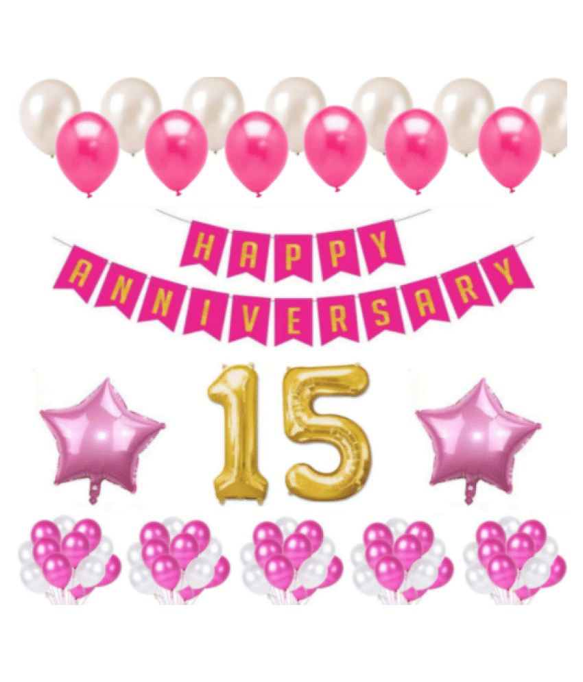     			Blooms Mall Adore  15 Happy Anniversary Unique Combo Set