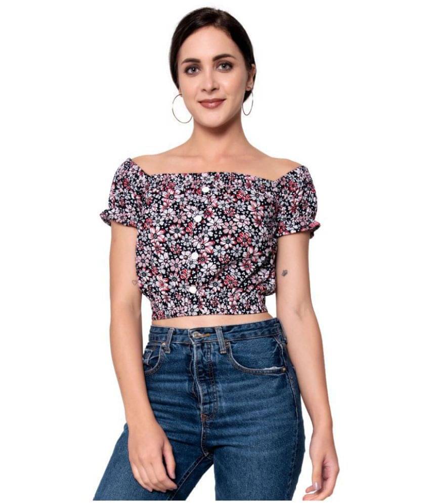 GOD BLESS Women's Cotton Regular Top ( Multicolor )     			GOD BLESS Women's Cotton Regular Top ( Multicolor )
