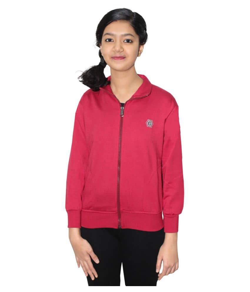 Goodluck Single Girls Hosiery Cardigans ( Red )