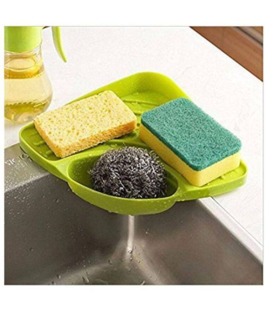 HINGOL Multipurpose Must Have Corner Kitchen Sink Wash Basin Sponge Storage Organizer (Assorted Color) HINGOL Multipurpose Must Have Corner Kitchen Sink Wash Basin Sponge Storage Organizer (Assorted Color)