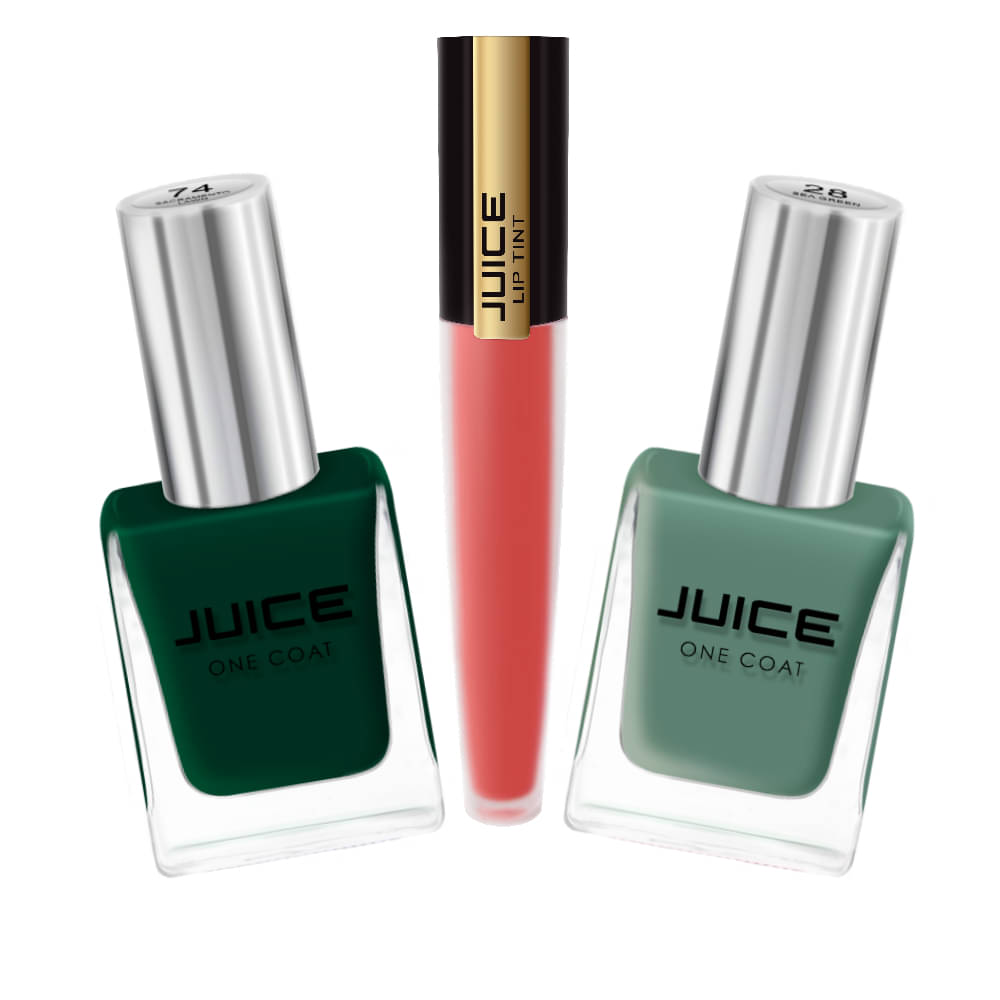     			Juice GREEN NAIL PAINTS RUM PUNCH Liquid Lipstick 28,74 & M-76 Multi Pack of 3 380 g