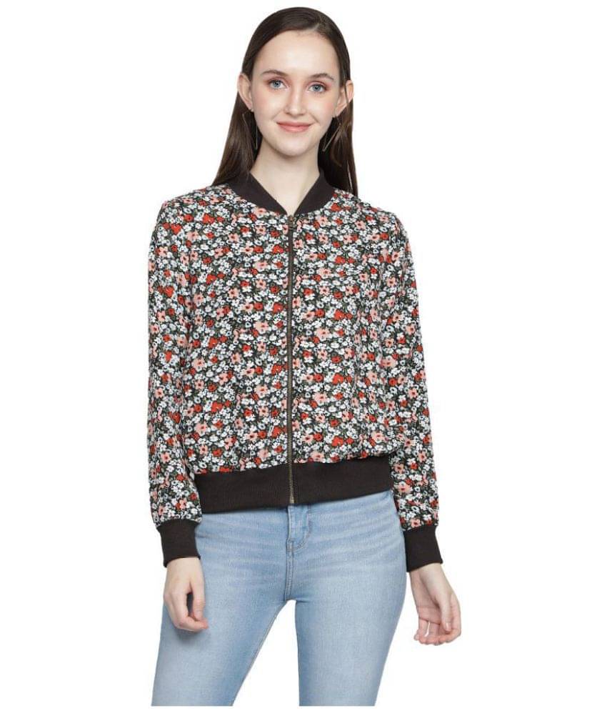 NUEVOSDAMAS Women Bomber Jacket ( Multicolor ) NUEVOSDAMAS Women Bomber Jacket ( Multicolor )
