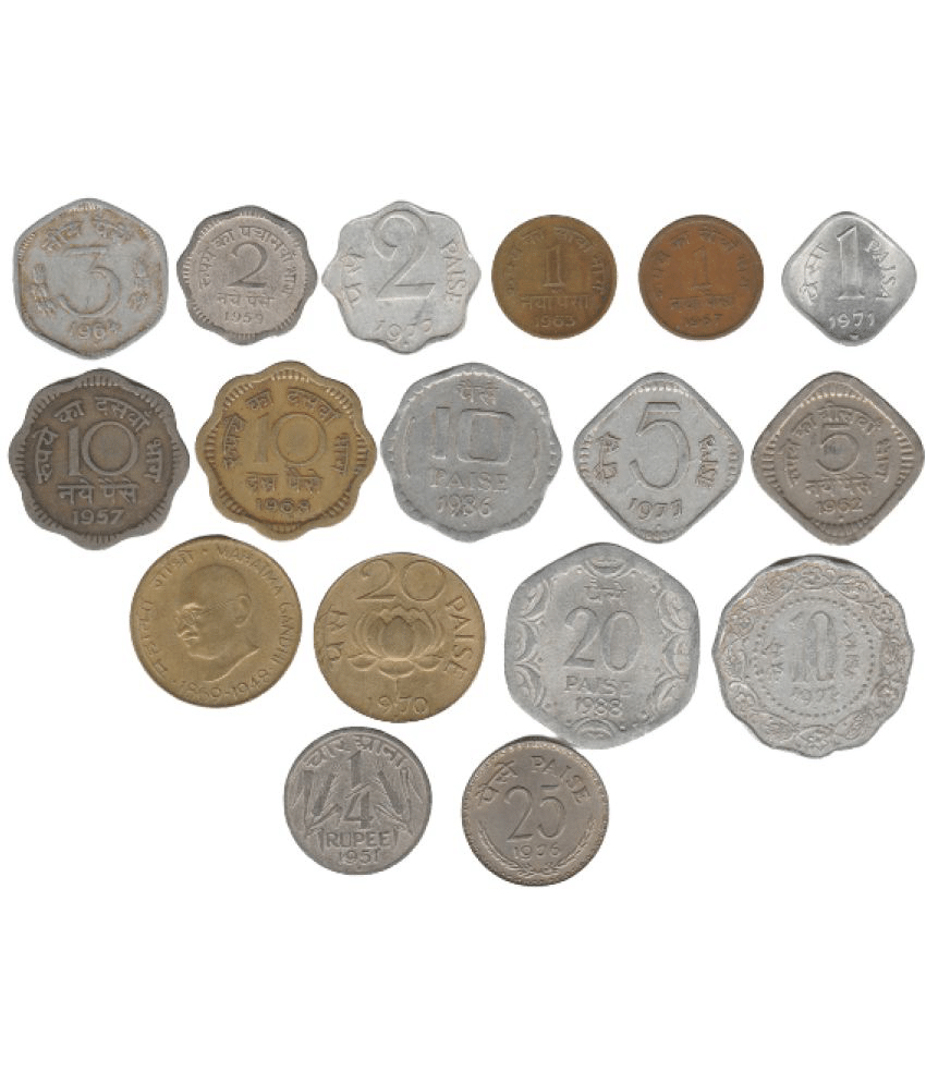 Sansuka 17 different India old coins Coin Collection one paisa, two paisa three paisa, 5paisa, 10 paisa, 20 paisa, all set coins in one set collector choice, brass paisa, copper paisa , aluminum paisa, Nickel 5 paisa, brass Nickel 10 paisa Coin Collection Sansuka 17 different India old coins Coin Collection one paisa, two paisa three paisa, 5paisa, 10 paisa, 20 paisa, all set coins in one set collector choice, brass paisa, copper paisa , aluminum paisa, Nickel 5 paisa, brass Nickel 10 paisa Coin Collection