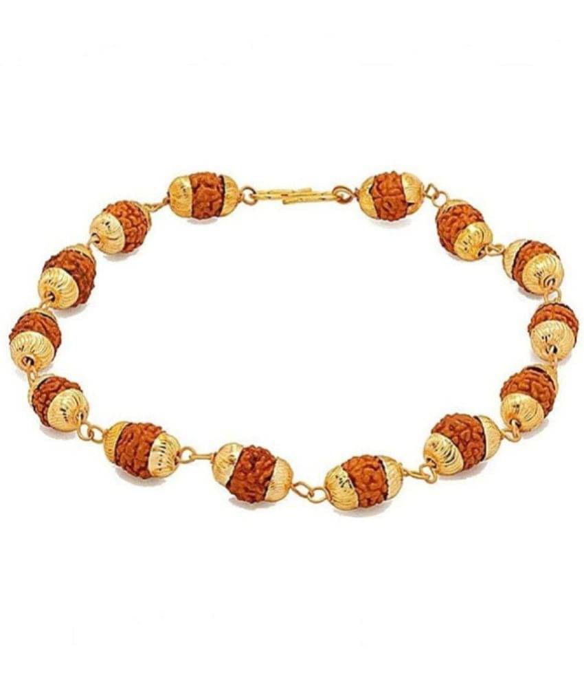     			PAYSTORE Premium quality Golden Rudraksha Bracelet