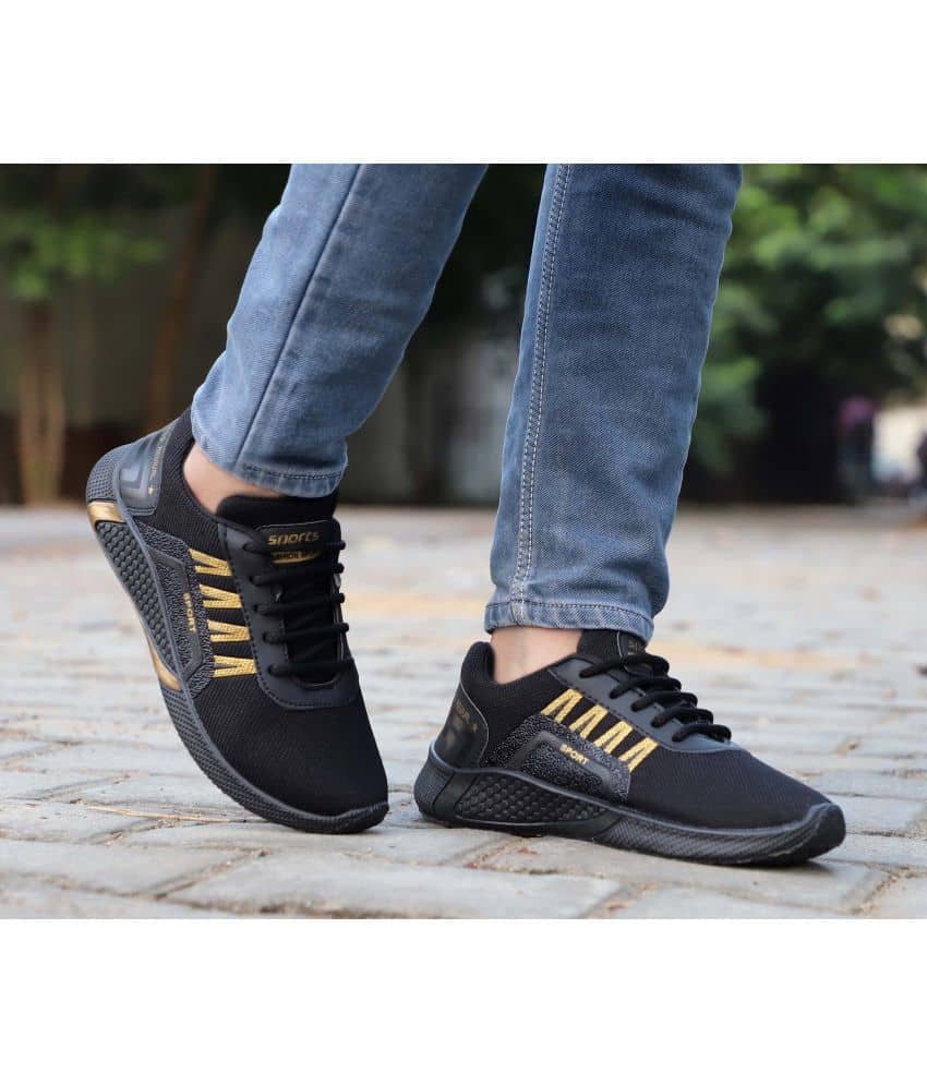 Port Men's Black Running Shoes - Sports Shoes | Buy online on ZillyBuy