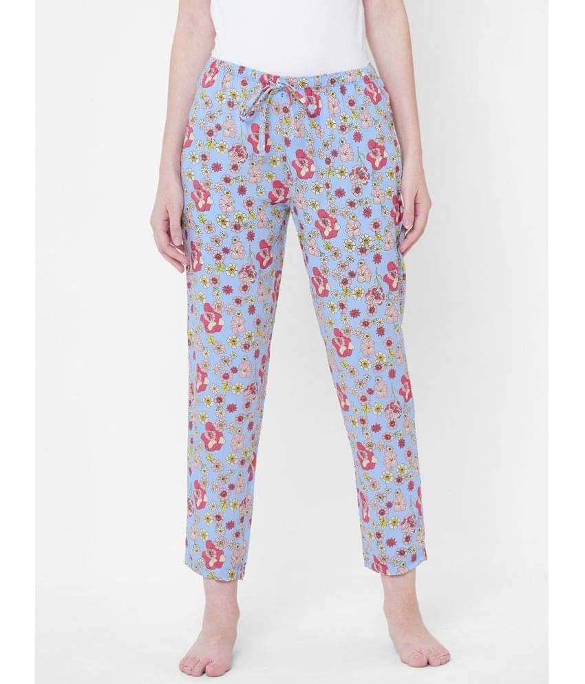     			URBAN SCOTTISH Multi Color Viscose Women's Nightwear Pyjama ( Pack of 1 )