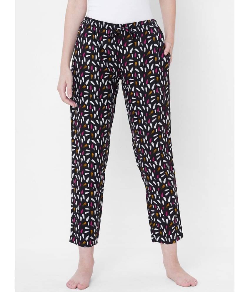     			URBAN SCOTTISH Multi Color Viscose Women's Nightwear Pyjama ( Pack of 1 )