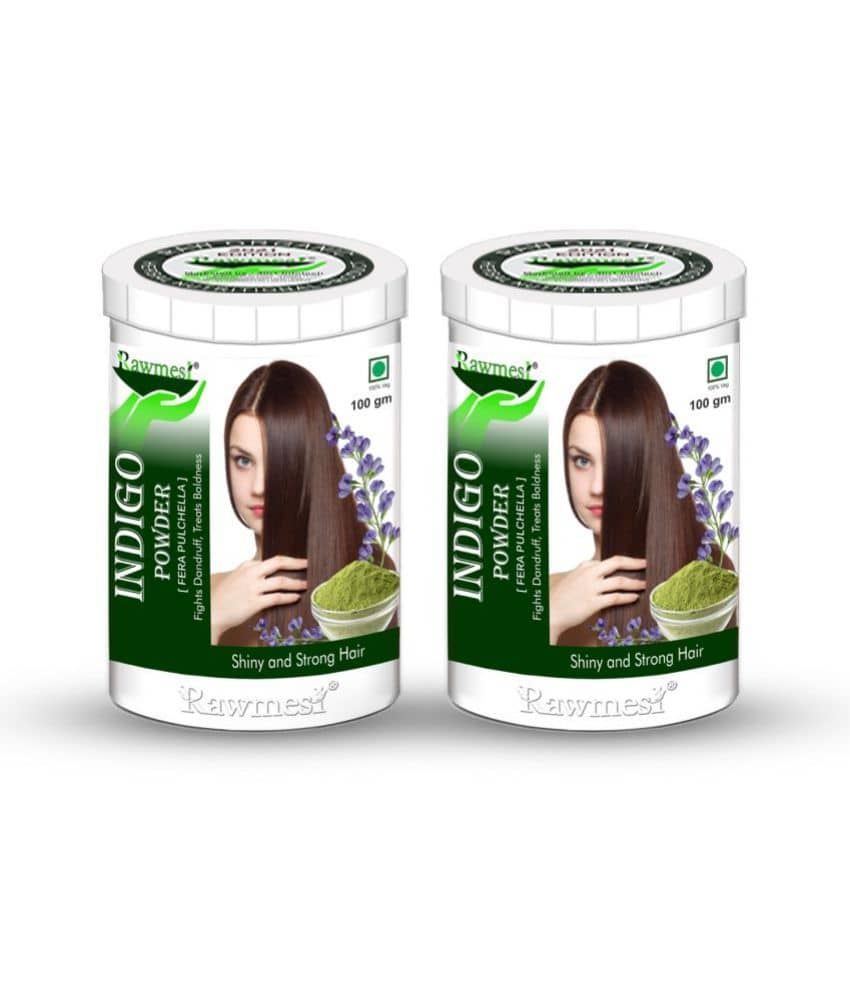 rawmest Natural Indigo Powder Hair Scalp Treatment 200 g Pack of 2