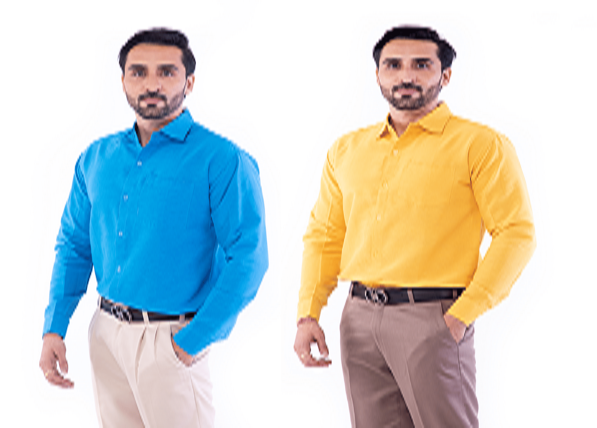 DESHBANDHU DBK 100% Cotton Regular Fit Solids Men's Casual Shirt - Multi ( Pack of 2 )