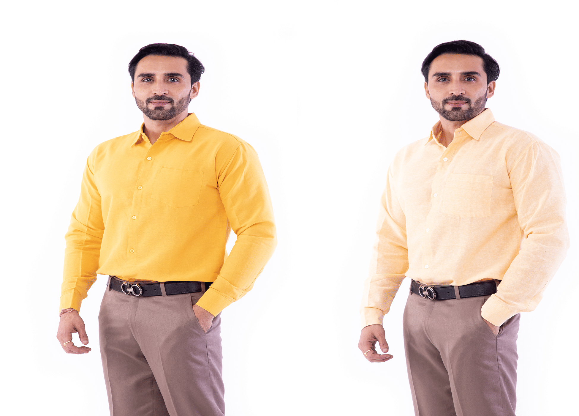 DESHBANDHU DBK 100% Cotton Regular Fit Solids Men's Casual Shirt - Multi ( Pack of 2 )