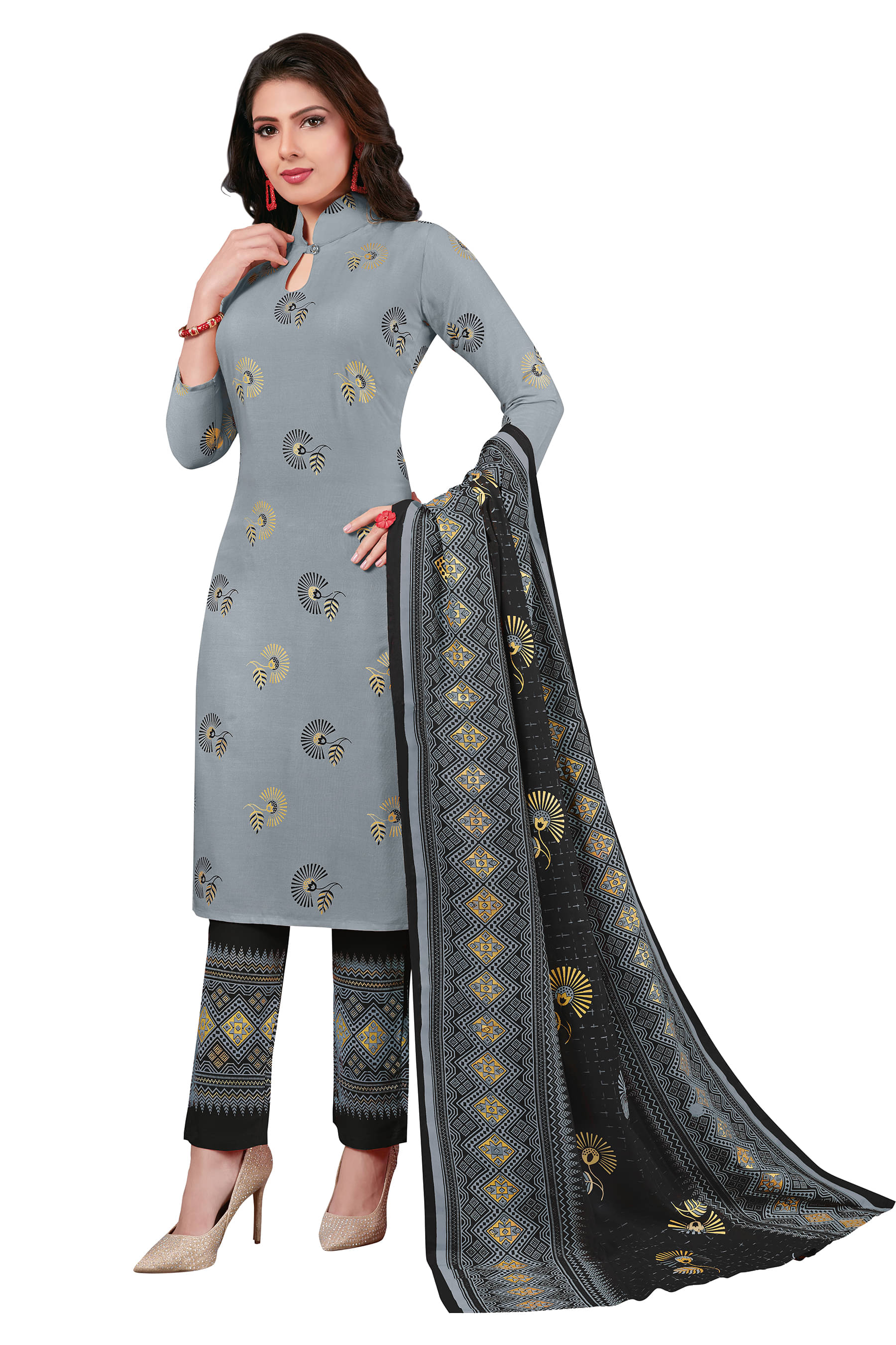 SIMMU Rayon Kurti With Pants - Stitched Suit Single SIMMU Rayon Kurti With Pants - Stitched Suit Single