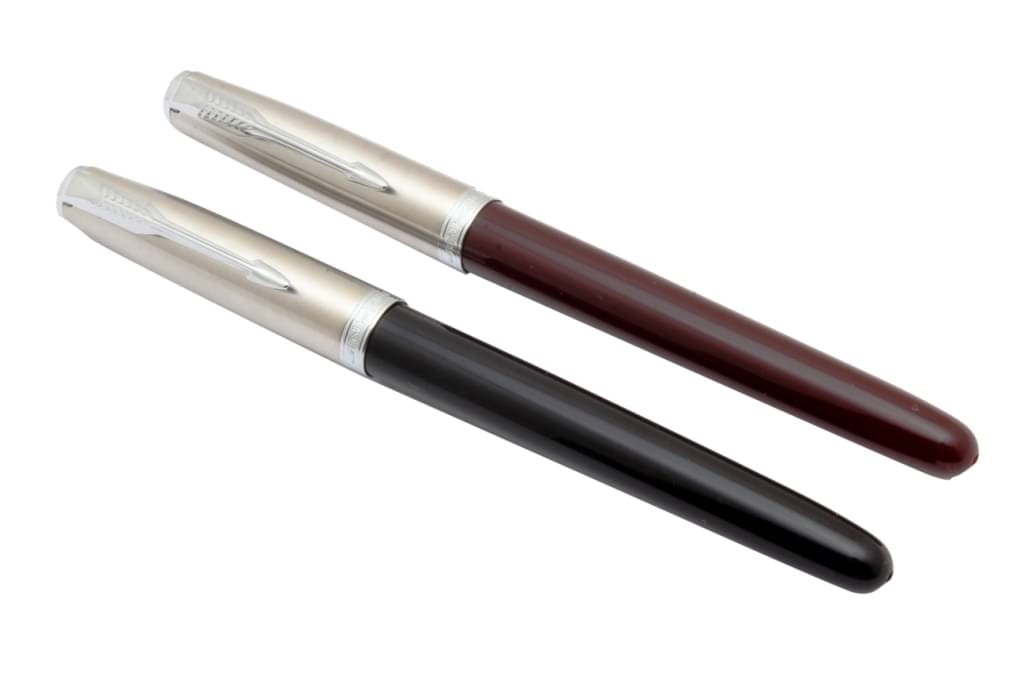     			Srpc - Multicolor Fine Line Fountain Pen (Pack of 2)