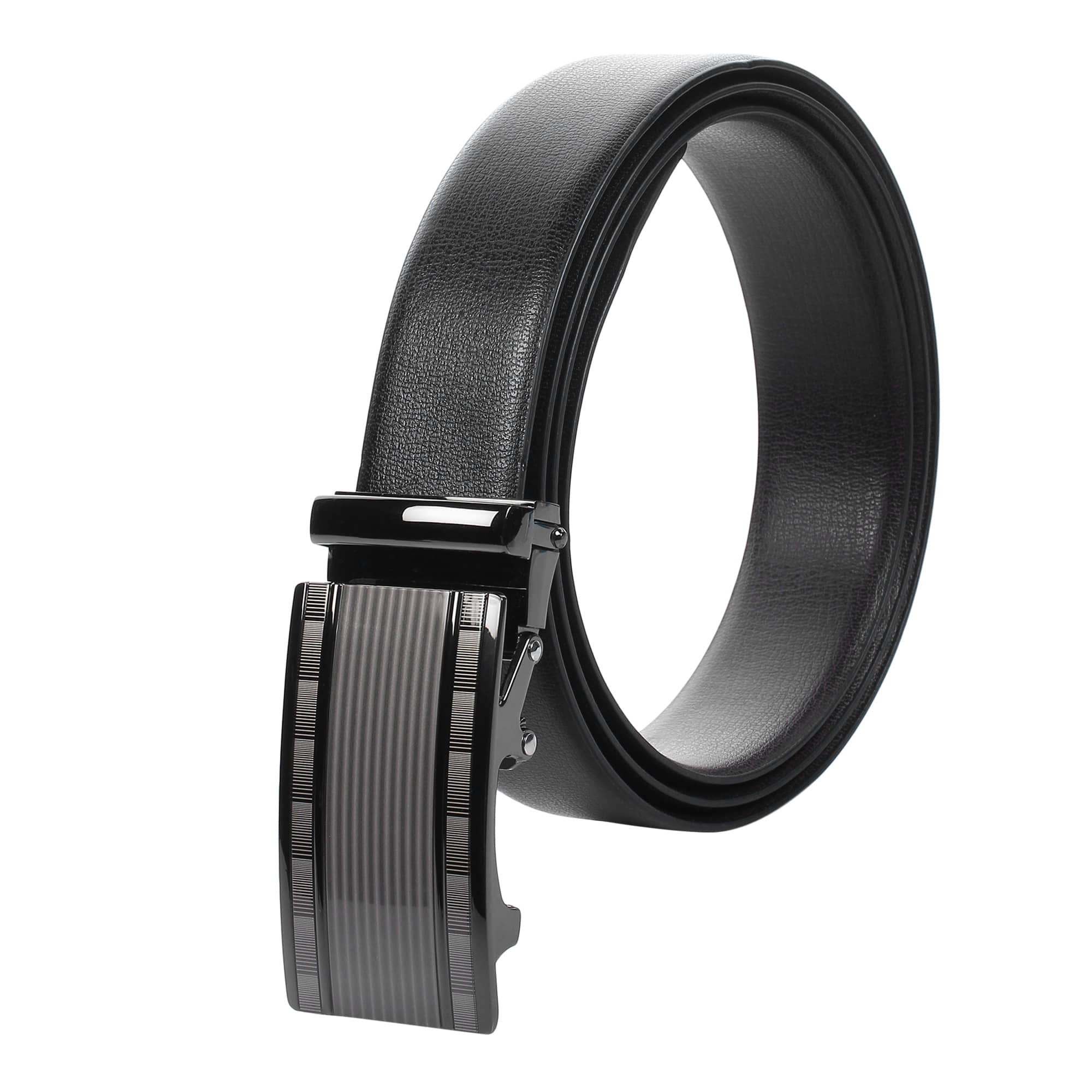 Loopa Black PU Formal Belt Pack of 1