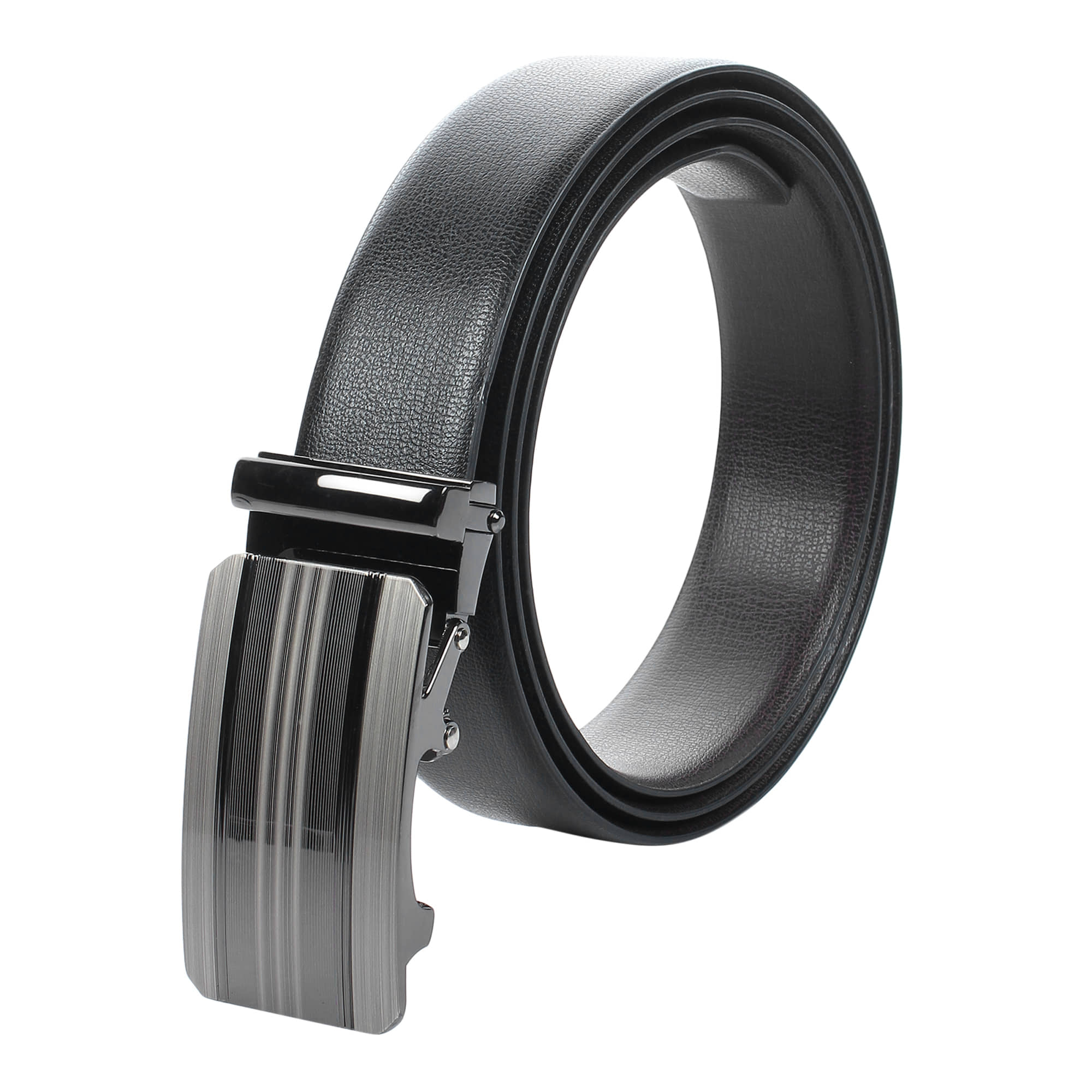 Loopa Black PU Formal Belt Pack of 1