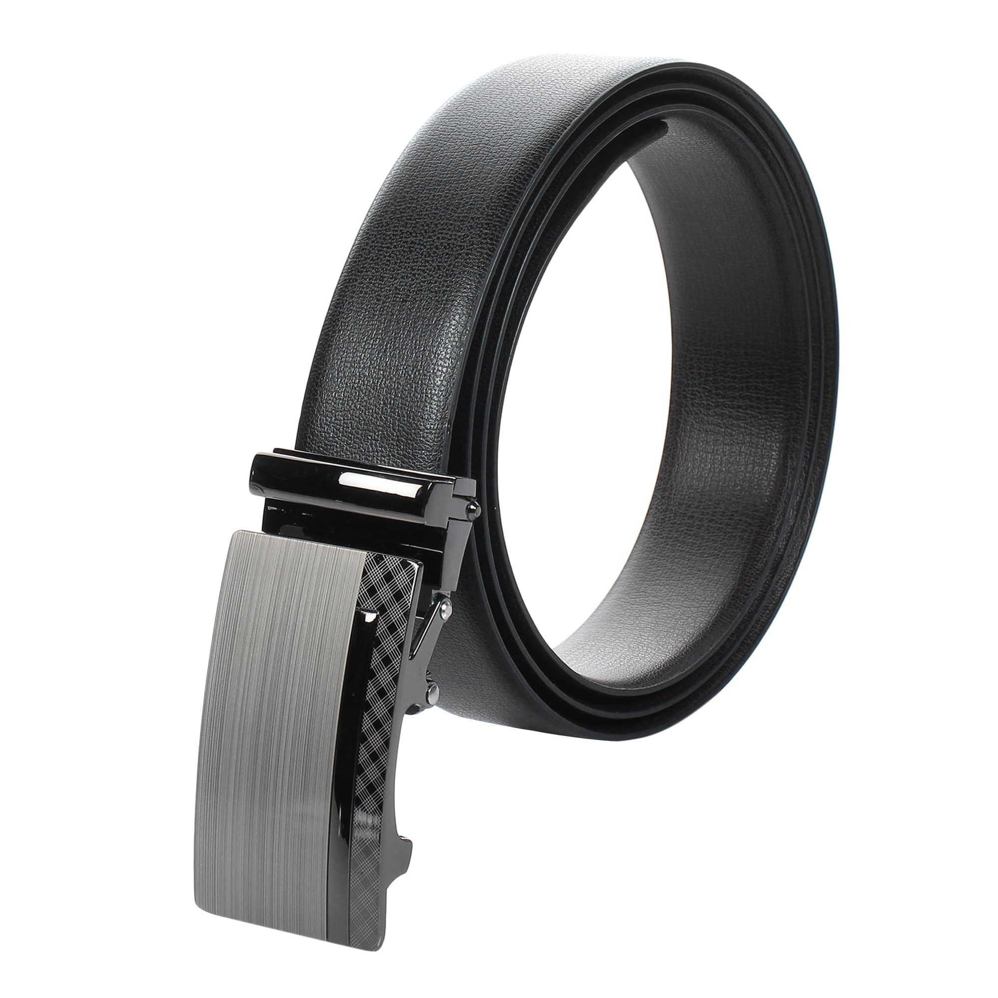 Loopa Black PU Formal Belt Pack of 1