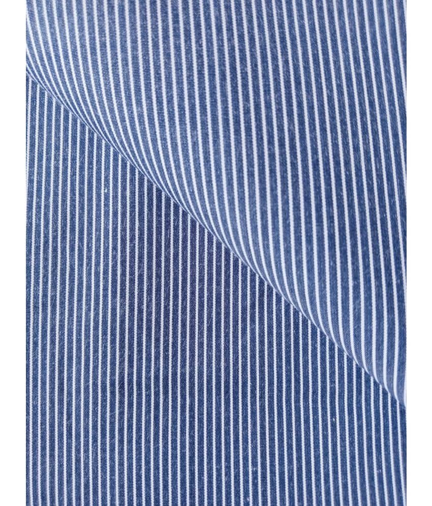 Makhanchor Blue 100 Percent Cotton Unstitched Shirt pc Single - Unstitched Fabrics | Buy online on ZillyBuy