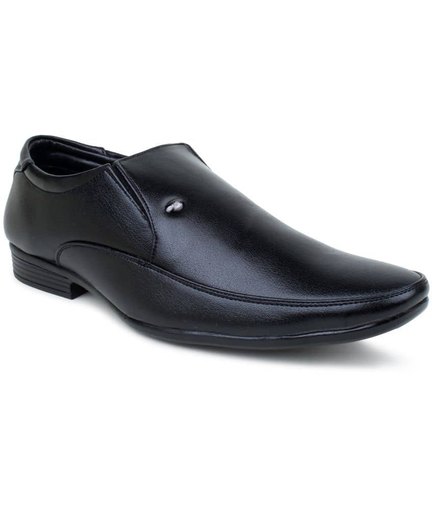 Action - Black Men's Slip On Formal Shoes - Formal Shoes | Buy online on ZillyBuy