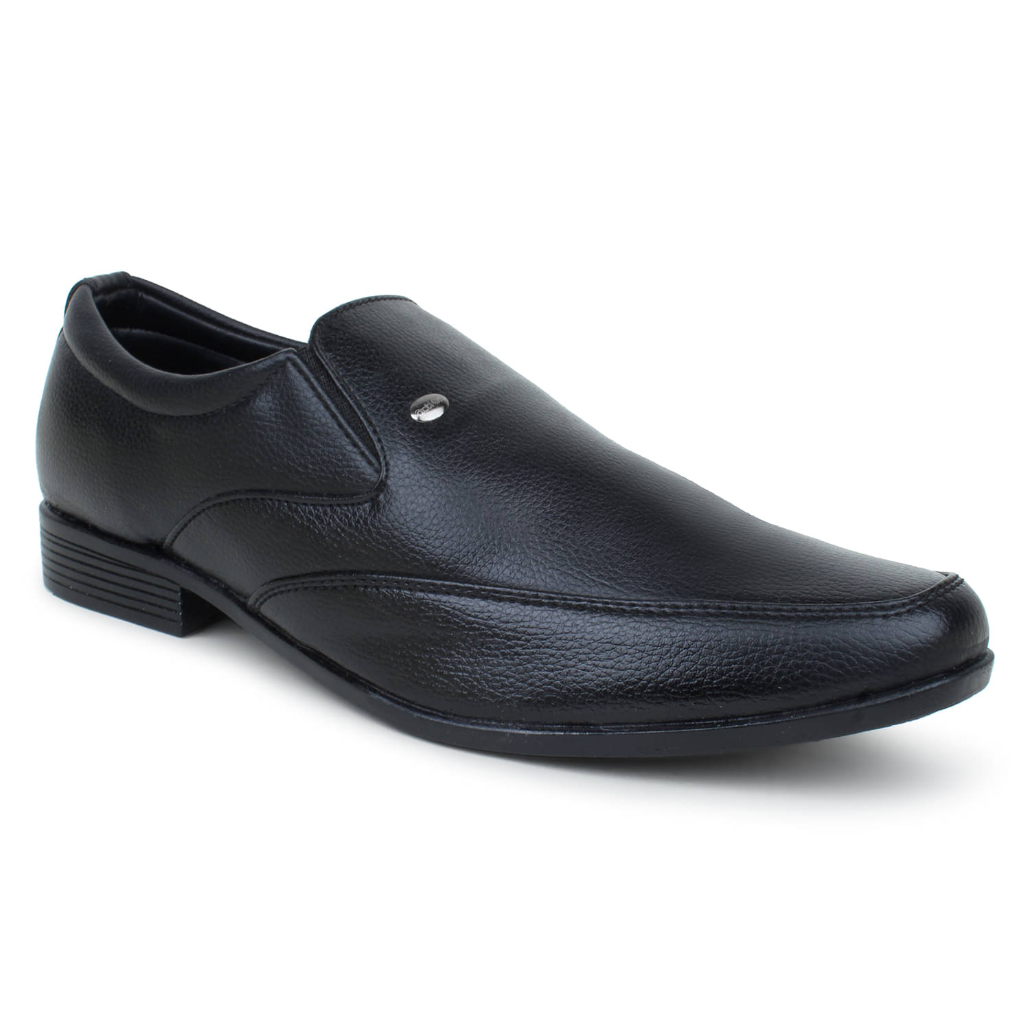     			Action Office Artificial Leather Black Formal Shoes