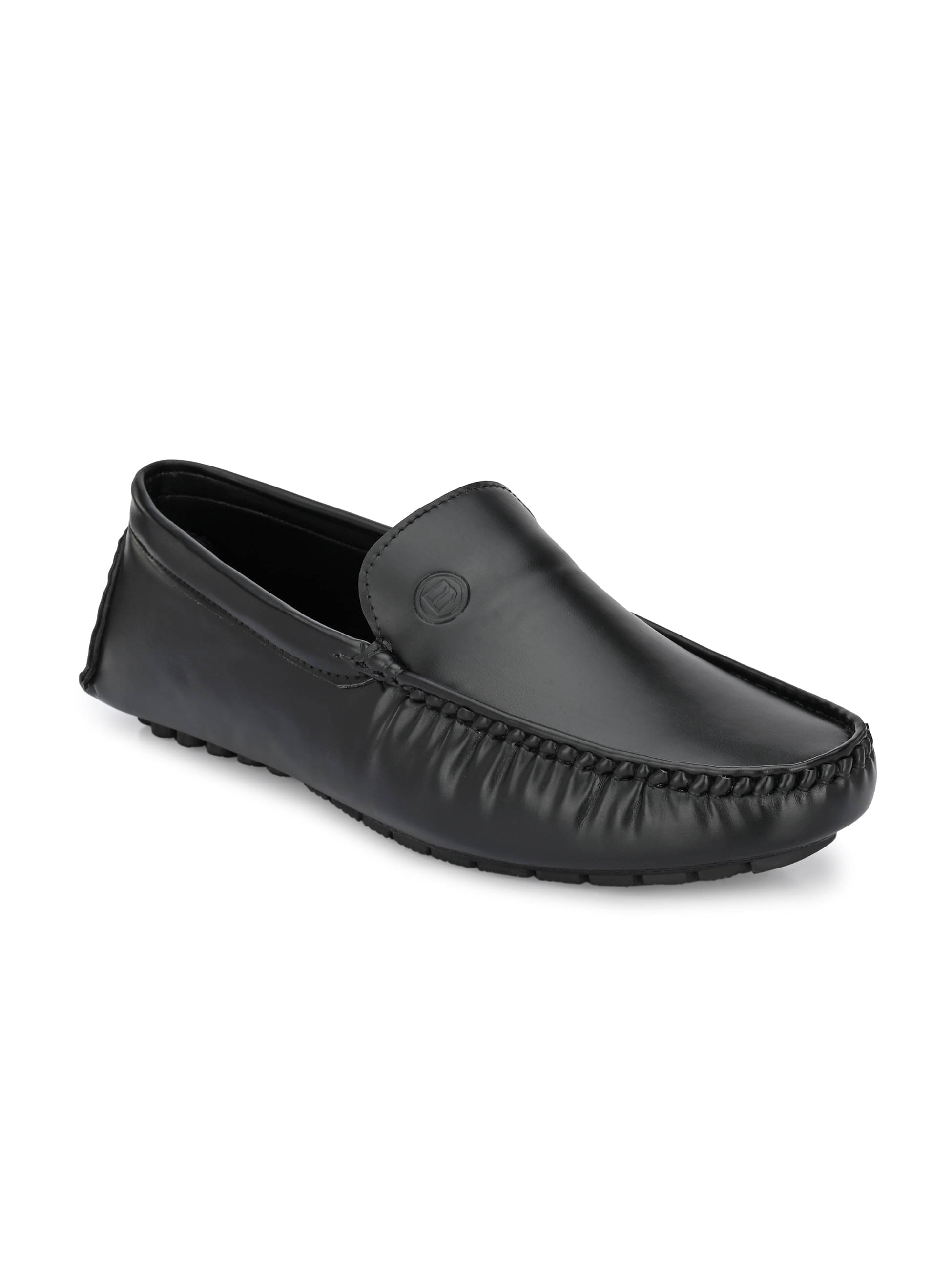     			Big Fox Black Loafers
