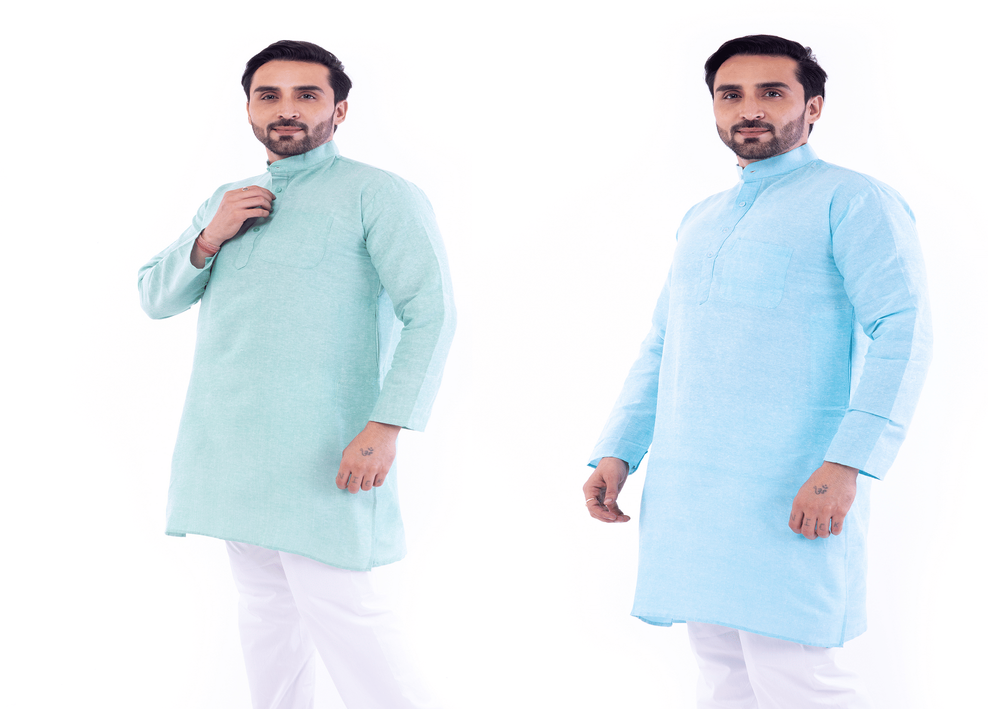 DESHBANDHU DBK Multi Cotton Kurta Pack of 2 - Kurtas & Kurta Sets | Buy online on ZillyBuy