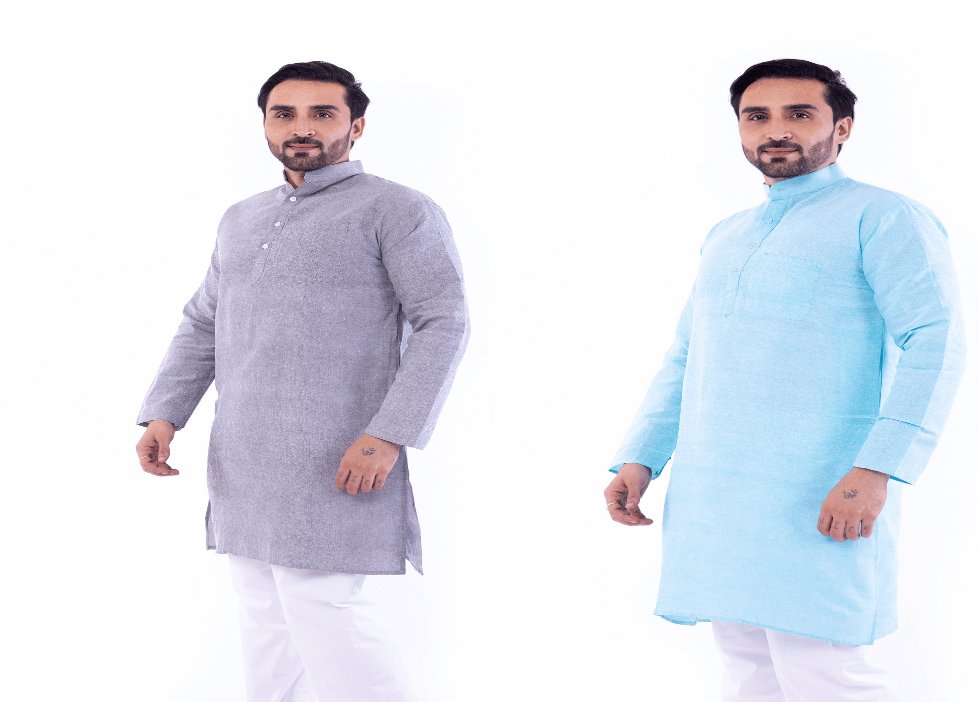 DESHBANDHU DBK Multi Cotton Kurta Pack of 2 - Kurtas & Kurta Sets | Buy online on ZillyBuy