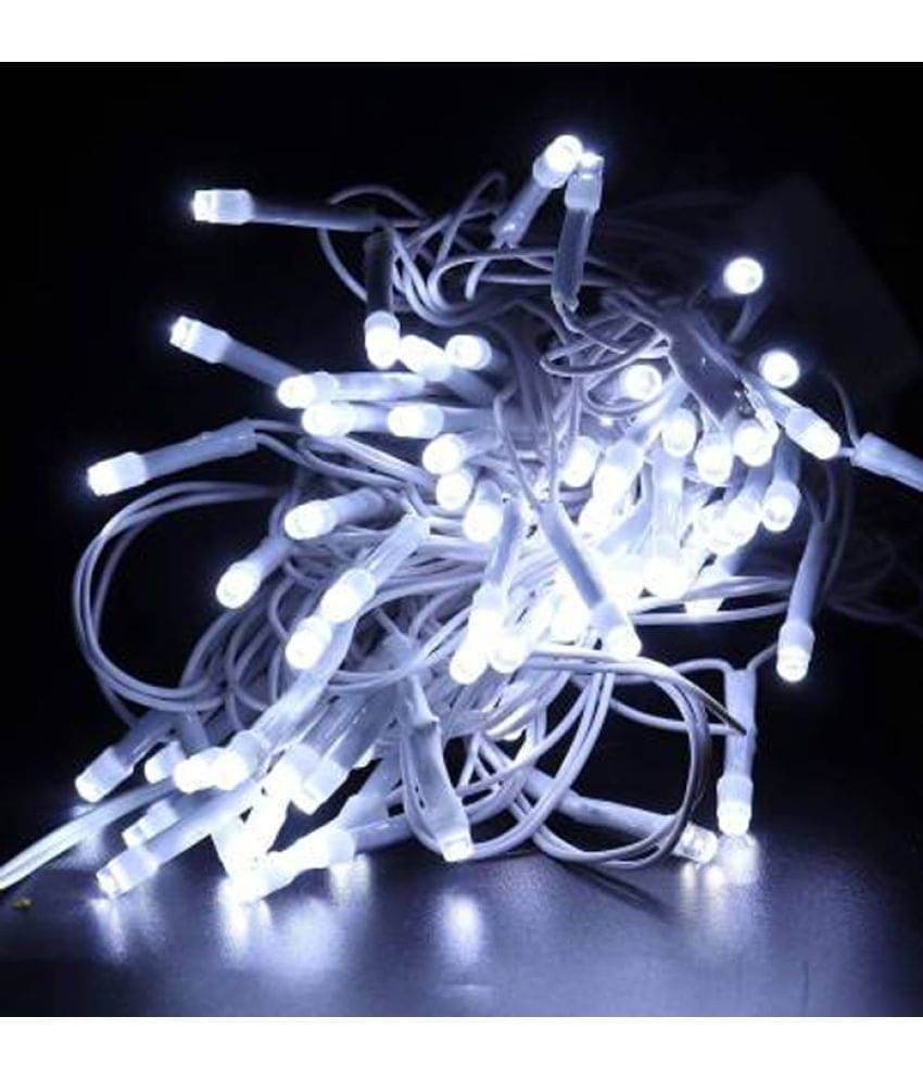 EmmEmm Ultra Bright Pixel Flash Still Led String Lights White     			EmmEmm Ultra Bright Pixel Flash Still Led String Lights White